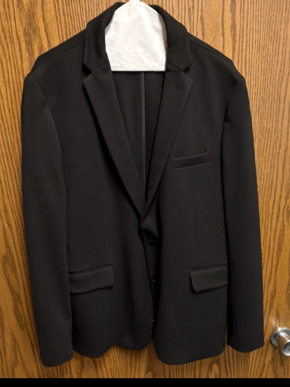 jf j.ferrar Black Men's Single-Breasted Sport Coat